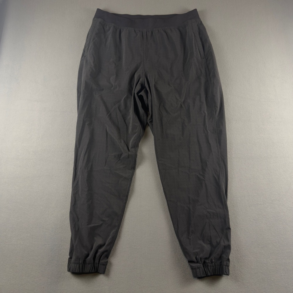 Lululemon Adapted State Perforated High-Rise Jogger Black Size 14 LW5HADS